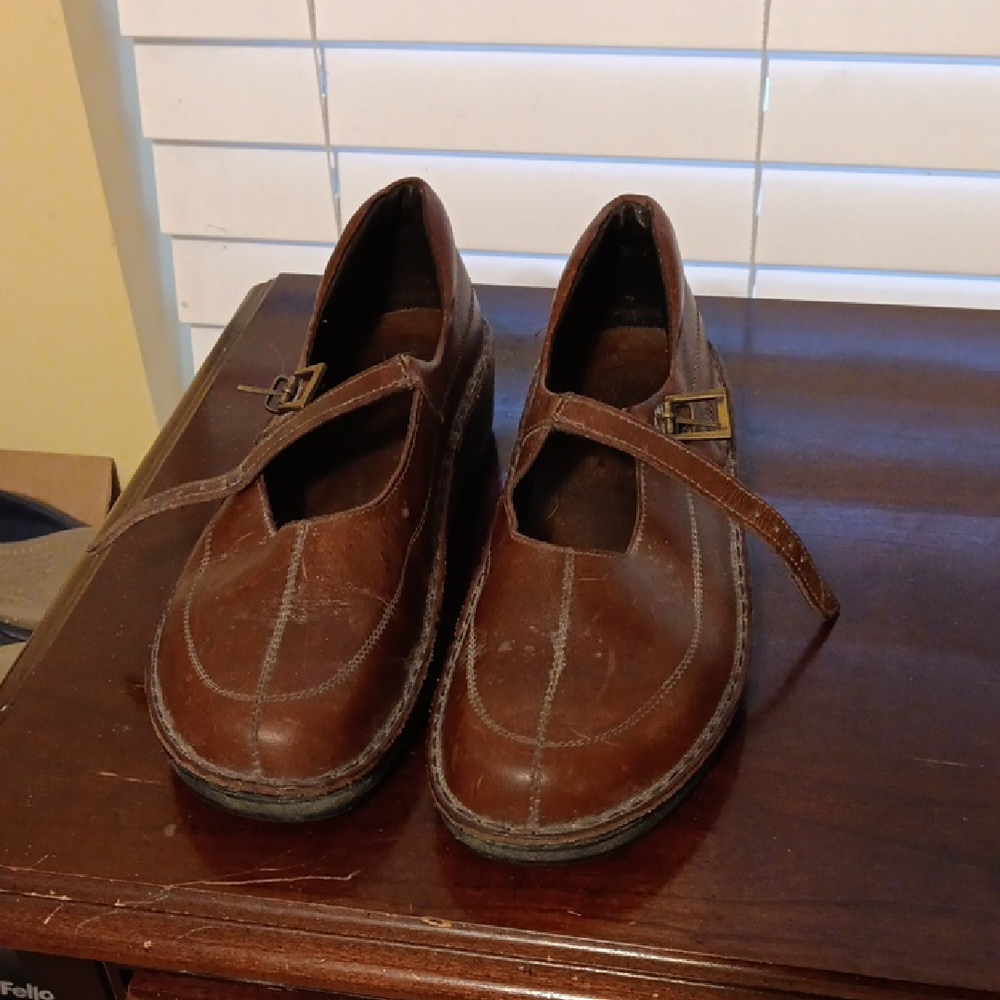Brown Leather Naot